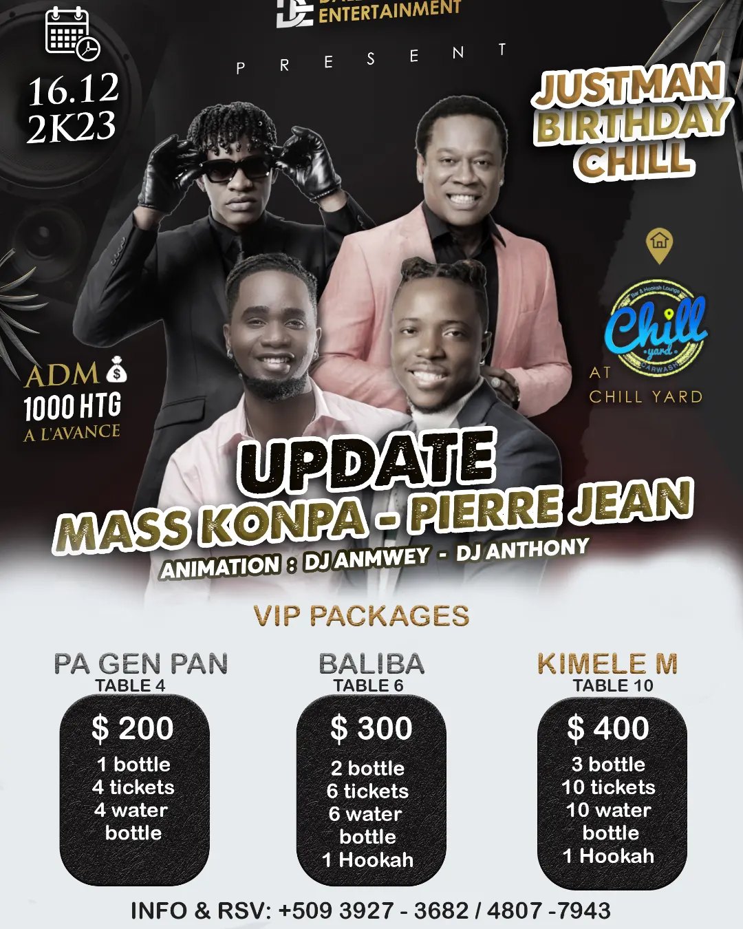 METE W ALEZ NAN JAZZ OU 🔥🔥🔥🍾🍾🍾🎂🎂🎂🍾🍾🍾🫶 FÈ RESERVATION W KOUNYA A